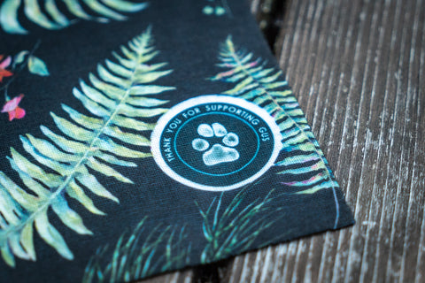 2018 GINGER RUNNER WRAP - "Botanical" - Limited Edition Gus Fundraiser